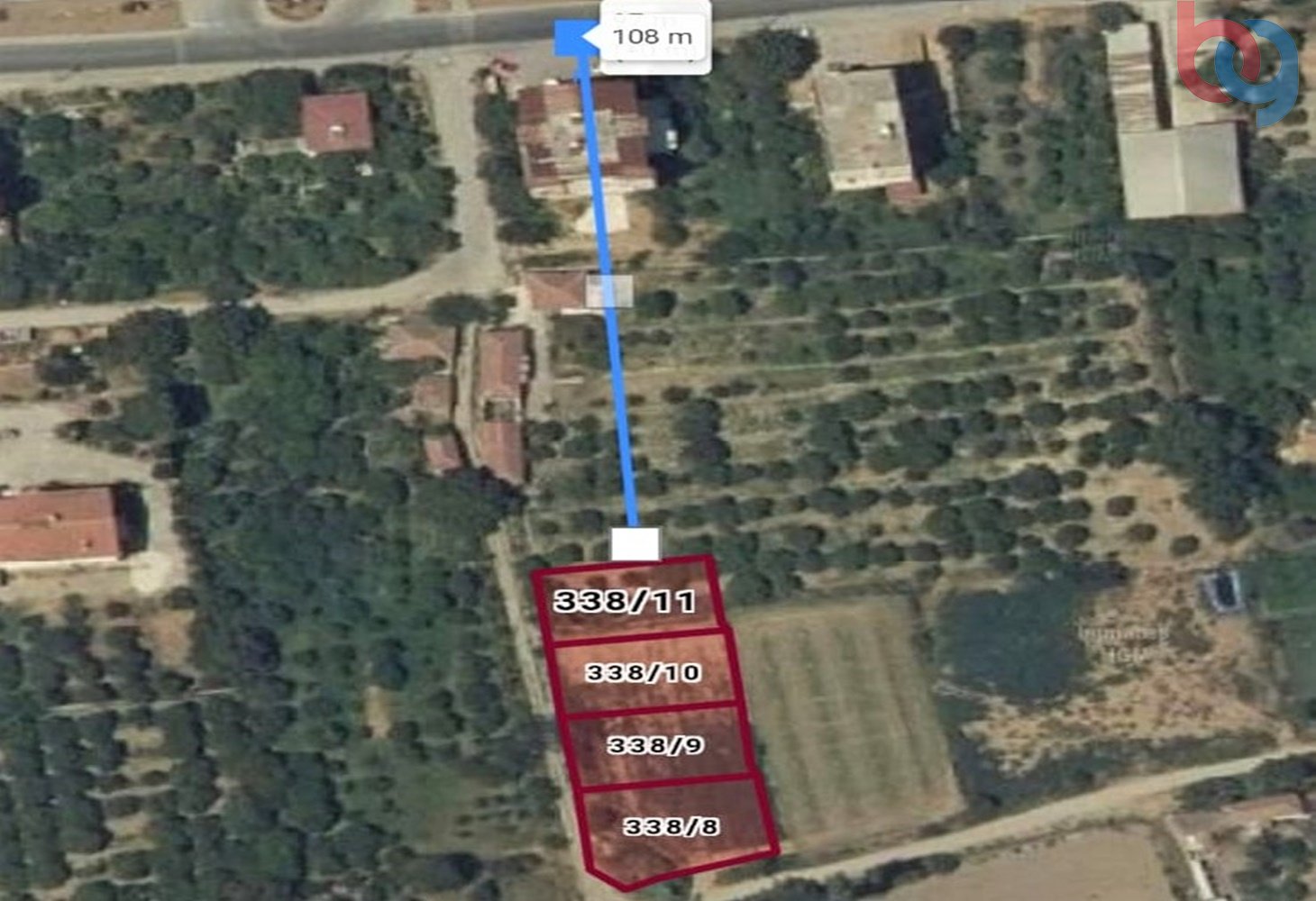 Aydın Kuyucak Horsunlu' da İmarlı Satılık Arsalar